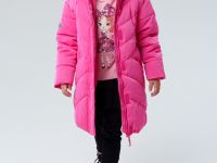 Пальто текстильное с полиуретановым покрытием для девочек