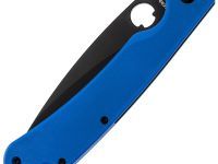 Складной нож Daggerr Sting XL Blue BW DLC, сталь D2, рукоять G10