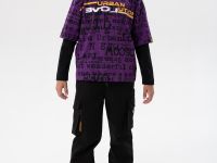 Джемпер трикотажный для мальчиков (футболка с длинными рукавами)