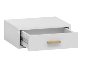 Тумба прикроватная подвесная Ивейн 5-42x15 Белый
