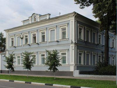 Здание, в котором в 1921-1922 гг. находился губком, горком, райком РКСМ и редакция газеты "Юный текстильщик"