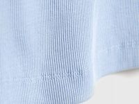 Майка в рубчик, Голубой