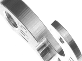 Держатель заднего переключателя "петух" Meta №195 фрезерованный (серебристый)