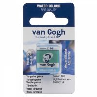 Акварель Talens "Van Gogh" в кювете Сине-зеленый NEW