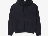 Толстовка Lacoste Loose Fit Unisex с эффектом стирки