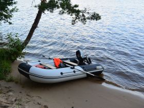 Лодка ПВХ РИВЬЕРА 3200 НДНД Компакт