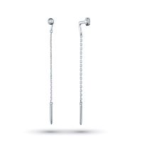 Серьги из белого золота э4712сг08200351
