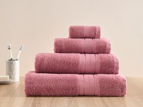 Полотенце махровое Basena, пыльная роза
