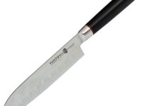 Кухонный нож Сантоку TG, сталь VG-10/обкладка DAMASCUS, рукоять G10