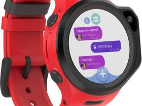 Умные часы Elari Kidphone 4GR M Красные