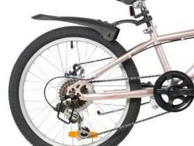 Детский велосипед Novatrack Alice 20 Disc, год 2026, цвет Розовый