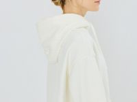 Худи с фактурными косами, Бежевый