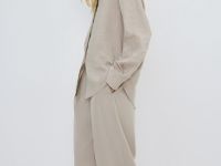 Блузка из модала, Бежевый