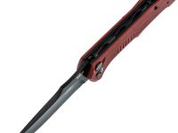 Автоматический складной нож Viking Nordway K179-1, сталь AUS-8, рукоять красный G10