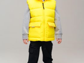 Жилет текстильный с полиуретановым покрытием для мальчиков