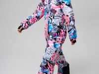 Комбинезон текстильный с полиуретановым покрытием для девочек