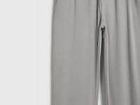 Брюки Baggy из искусственной замши, Серый