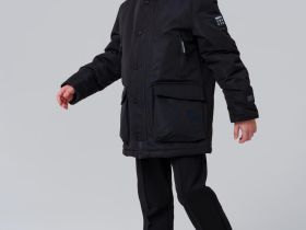 Куртка текстильная с полиуретановым покрытием для мальчиков