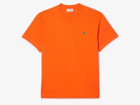 Мужская хлопковая футболка Lacoste с коротким рукавом