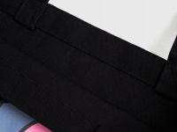 Сумка-шоппер с принтом для девочек, Черный