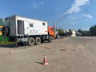 На автодороге «Амга» в Якутии установили пункт весового контроля