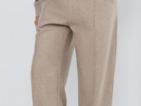 Джоггеры из мягкого трикотажа, Коричневый