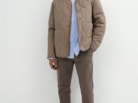 Базовые брюки-чиносы, Бежевый