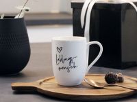 Villeroy & Boch Кружка 340 мл "Lieblingsmensch", белая Statement Villeroy & Boch