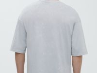 Футболка из хлопка с принтом