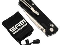 Складной нож SRM 168L-GB, сталь D2, рукоять G10
