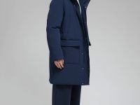 Утепленная парка с капюшоном