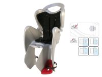 Bellelli Детское кресло Bellelli Mr Fox Clamp, цвет Серый-Черный