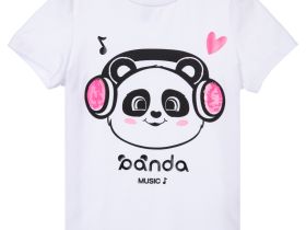 Фуфайка трикотажная для девочек (футболка)