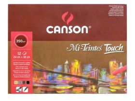 Альбом-склейка для пастели Canson "Mi-Teintes Touch" А3 12 л 350 г 4 цв.