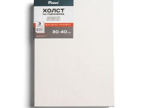 Набор холстов на подрамнике 3 шт Pinax 30x40 см 100% хлопок 280 г