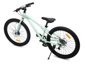 Подростковый велосипед Pifagor Level Up 24, год 2024, цвет Зеленый