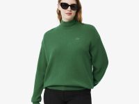 Женский шерстяной свитер Lacoste с высоким воротом