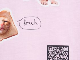 Футболка c AR-принтом для девочек, Розовый