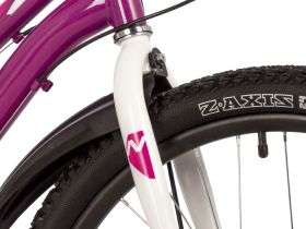 Подростковый велосипед Novatrack Jenny 24 Disc, год 2023, цвет Розовый, ростовка 12