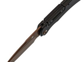 Складной нож Kansept Hazard, сталь S35VN Rose Gold, рукоять титан, коричневый