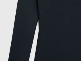 Боди с длинным рукавом, Черный