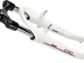 Амортизационная вилка RST Sofi T 26" (белый 50 мм эксцентрик 9 мм шток 1 1/8" (28.6 мм))