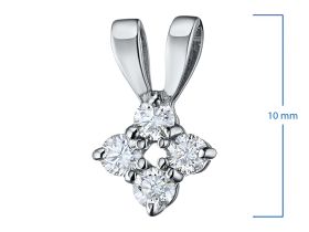 Подвеска из серебра э0612пд06173900