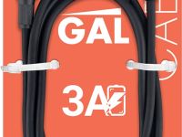 Кабель Gal USB / Apple Lightning 1,2 м Чёрный