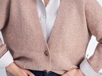 Удлиненный кардиган свободного кроя