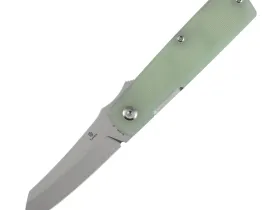 Складной нож Tenable Higonokami, сталь D2, рукоять G10, Jade