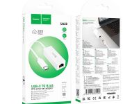 Адаптер Hoco UA22 Acquire Type-C на RJ45 (белый)