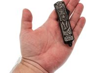 Фронтальный нож Аспид MA261, сталь 5Cr15MoV, рукоять алюминий/цинк