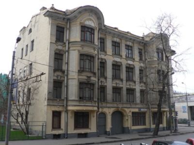 Доходный дом купца В.Е.Быкова, 1909 г., архитектор Л.Н.Кекушев