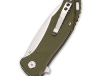 Складной нож QSP Raven, сталь D2, рукоять G10, зеленый